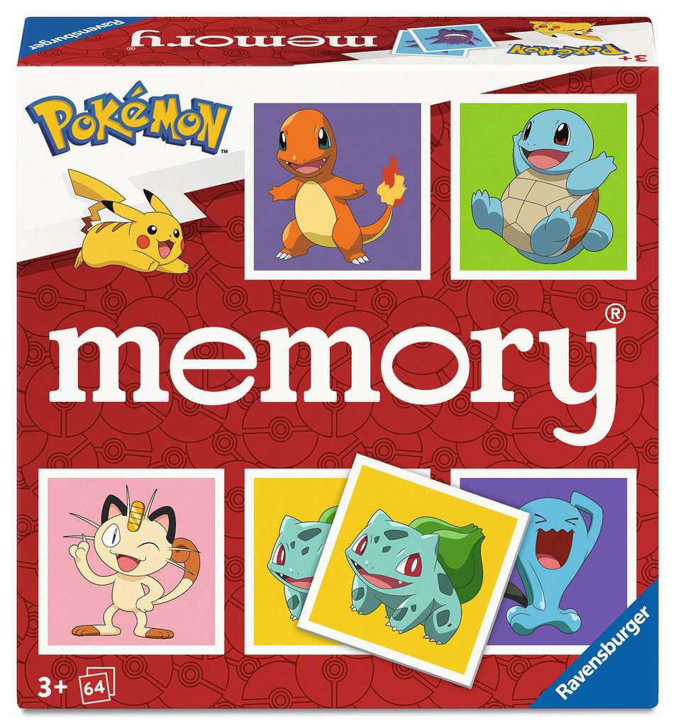 Jeu Grand Memory Pokémon Ravensburger