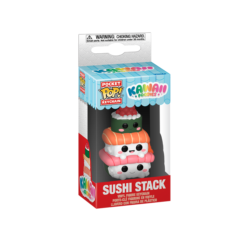 Kawaii Foodies Porte-clés Sushi Stack Funko Boîte