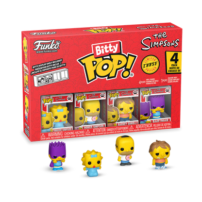 Les Simpsons Bitty Pop! - Maggie - Homer - Barney Boîte