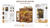 Maison Miniature Magasin Plantes Féériques DIY - 146 pièces et éclairage LED Difficulté