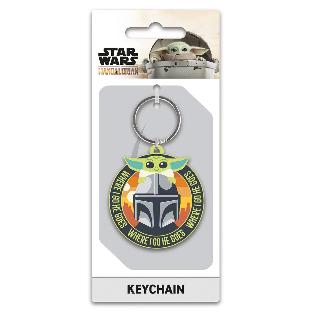 Star Wars - Porte-clés - Le Mandalorien et Grogu