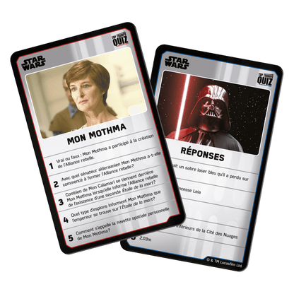 Quiz Star Wars Top Trumps Cartes