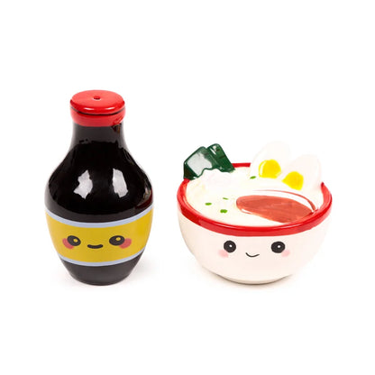 Salière et Poivrière Ramen et Sauce Soja
