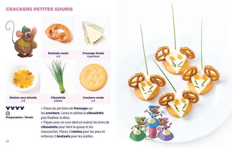 Livre de Recettes Disney - Simplissime Les Recettes Les + Faciles du Monde