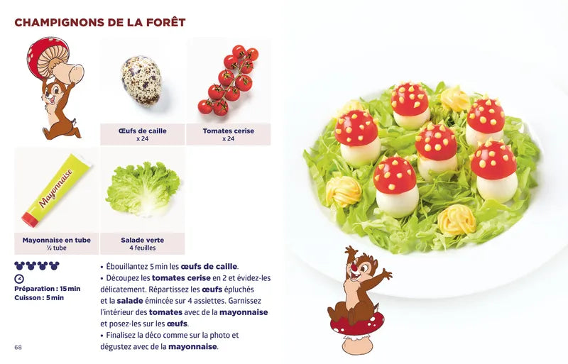 Livre de Recettes Disney - Simplissime Les Recettes Les + Faciles du Monde