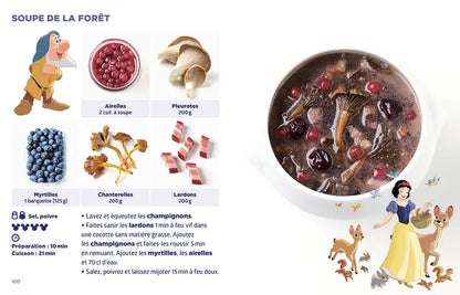 Livre de Recettes Disney - Simplissime Les Recettes Les + Faciles du Monde