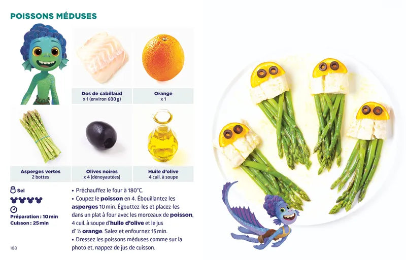 Livre de Recettes Disney - Simplissime Les Recettes Les + Faciles du Monde