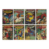 Marvel - Lot de 8 Sous-Verres Spider-Man Comic Book Sous-verres