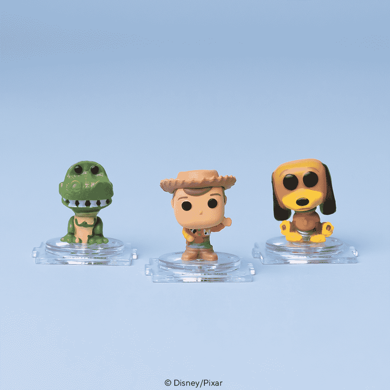 Bitty Pop! Toy Story Lot de 4 - Woody - Rex - Zigzag