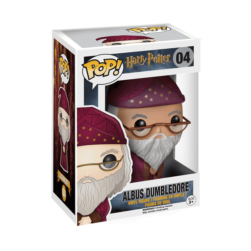 Harry Potter - Figurine Pop! Albus Dumbledore N°04 Boîte