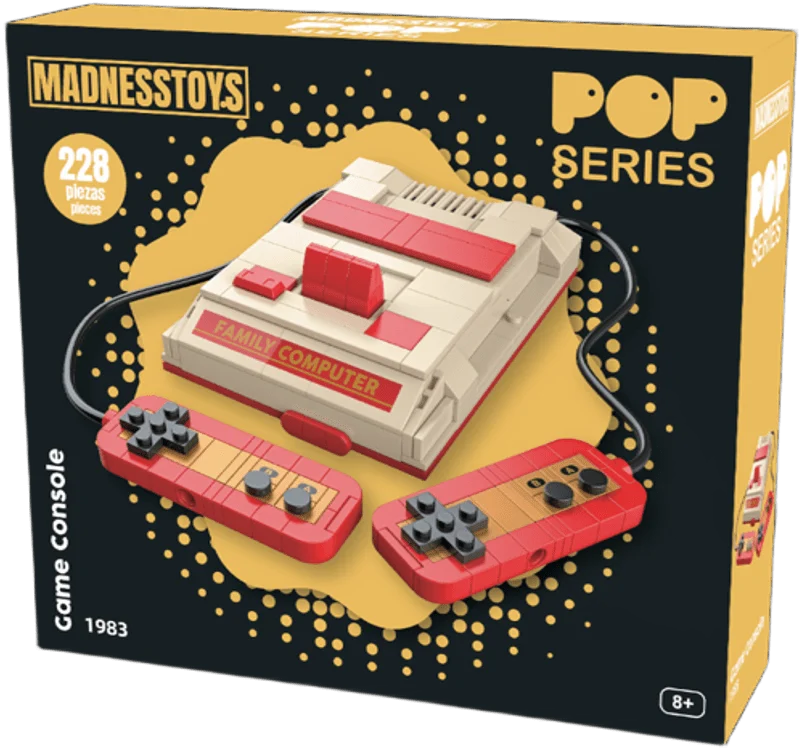 Kit de Construction - Console de Jeux Vidéo 1983 Pop Series - 228 pièces