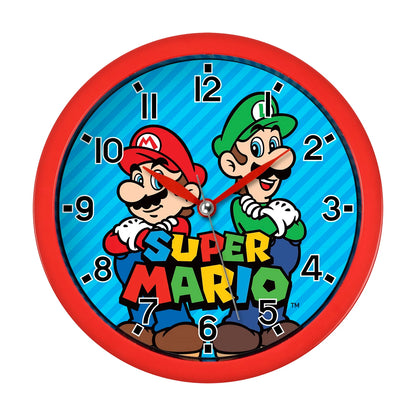 Nintendo Horloge Murale Super Mario - Diamètre 25cm
