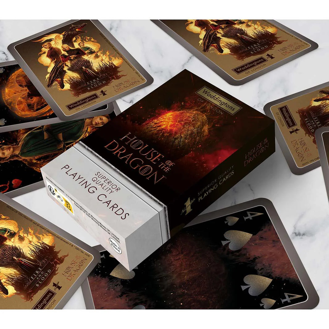 Jeu de 54 Cartes House of the Dragon