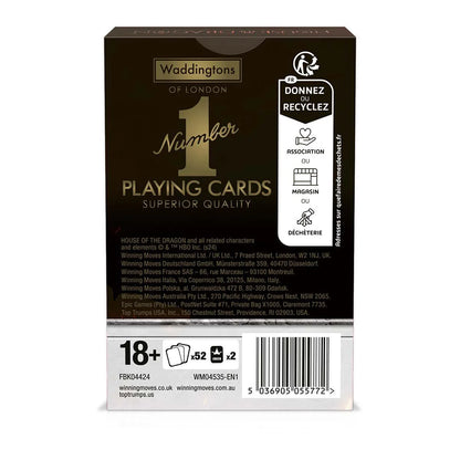 Jeu de 54 Cartes House of the Dragon