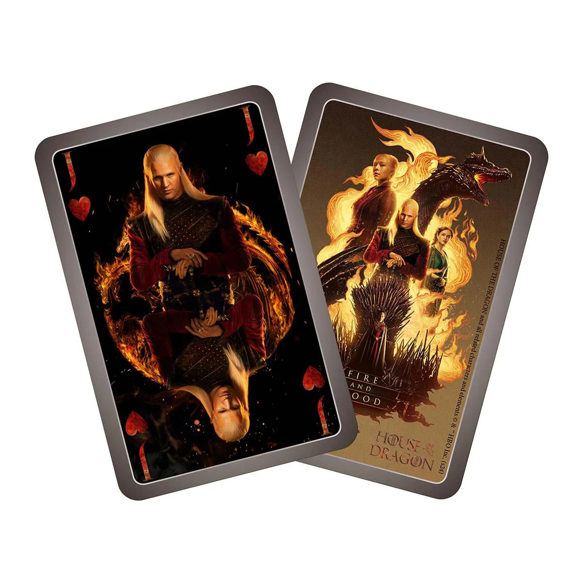 Jeu de 54 Cartes House of the Dragon