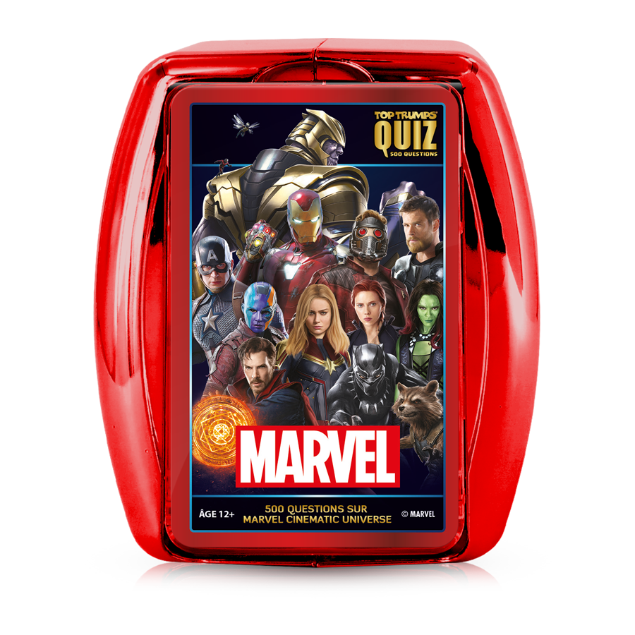 Quiz Marvel Top Trumps Boîte