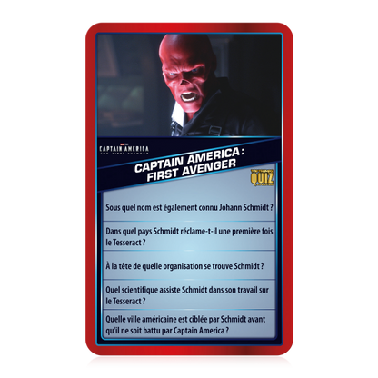 Quiz Marvel Top Trumps Carte