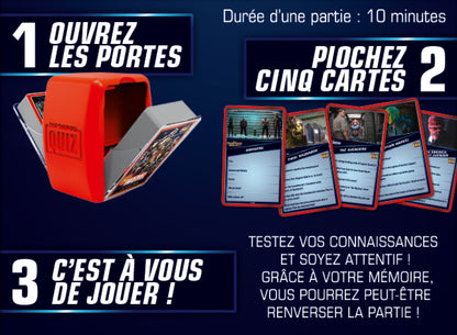 Quiz Marvel Top Trumps Boîte Règles