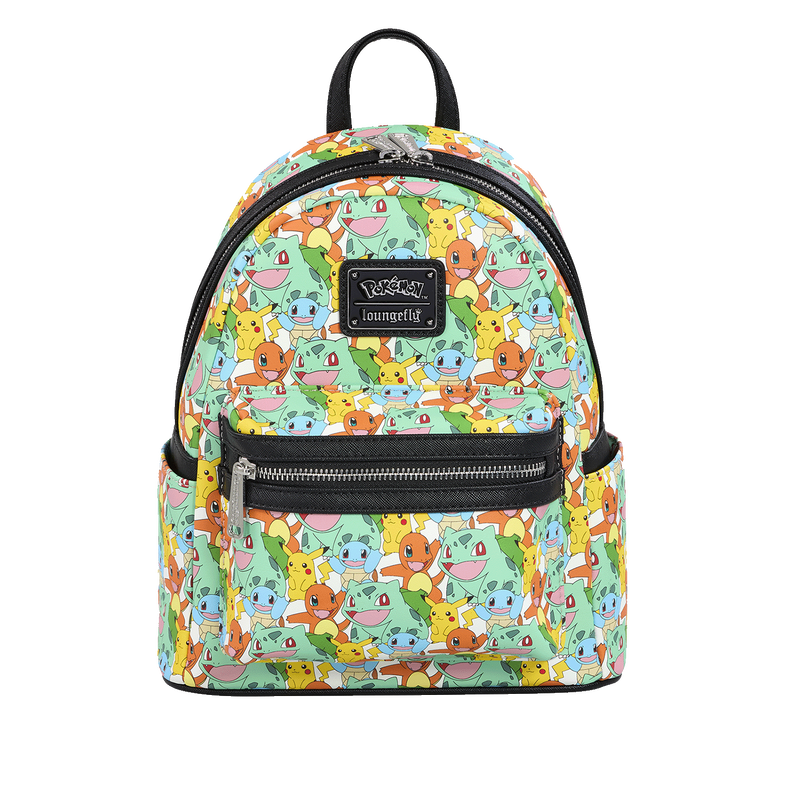 Sac à dos Loungefly Pokémon - Pikachu & Starters Mini Sac à dos