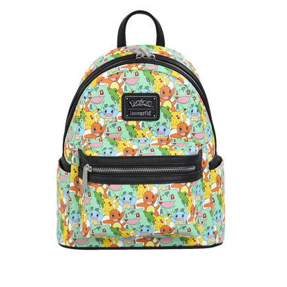 Sac à dos Loungefly Pokémon - Pikachu & Starters Mini Sac à dos
