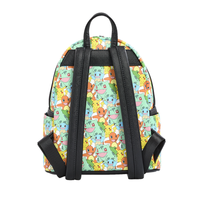 Sac à dos Loungefly Pokémon - Pikachu & Starters Mini Sac à dos