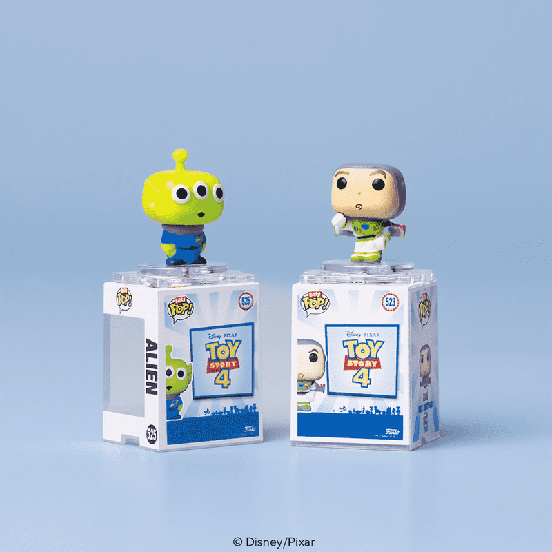 Bitty Pop! Toy Story Lot de 4 - Zurg - Alien - Buzz