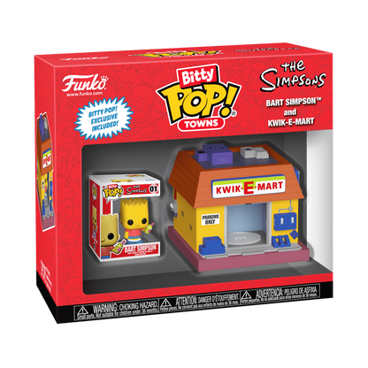 Les Simpson - Bitty Pop! Bart Simpson et Kwik-E-Mart