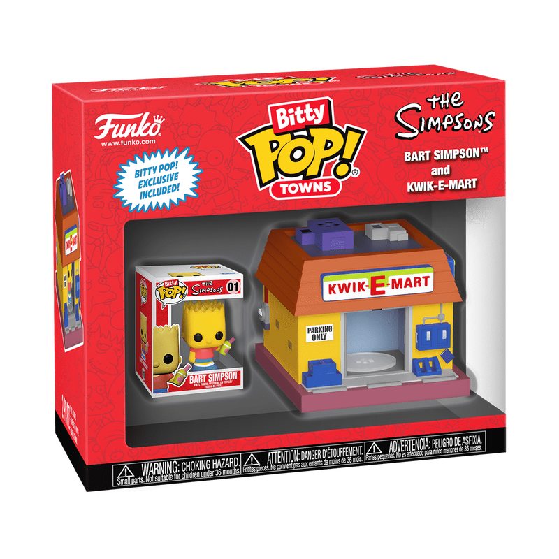 Les Simpson - Bitty Pop! Bart Simpson et Kwik-E-Mart