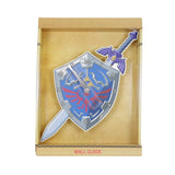 Horloge Murale Zelda Épée Bouclier
