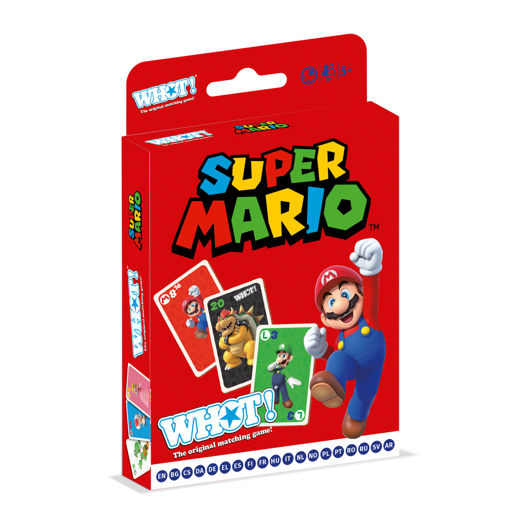 Nintendo - Whot Super Mario - Jeu de Cartes