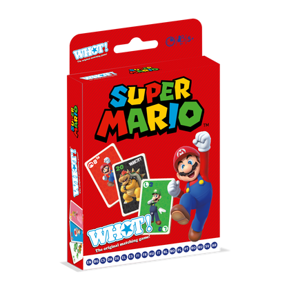 Nintendo - Whot Super Mario - Jeu de Cartes