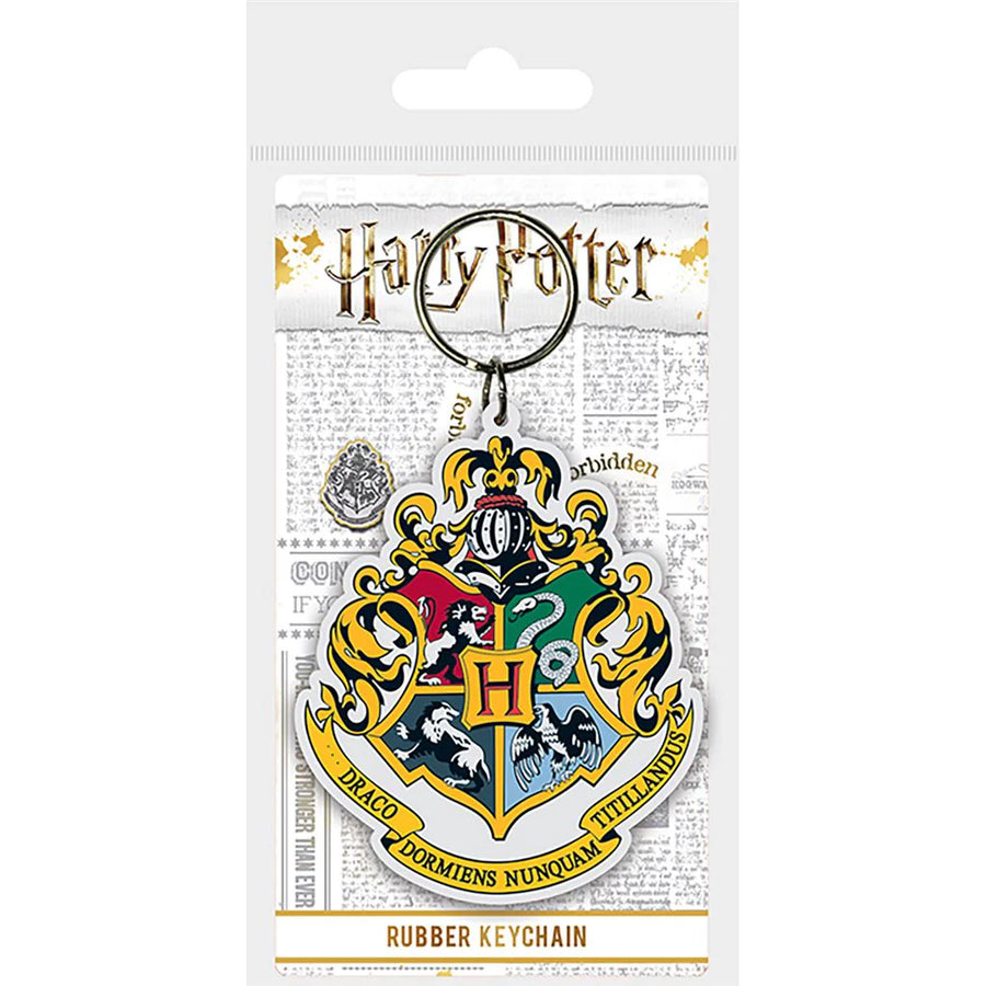 HARRY POTTER - KEYRING - HOGWARTS CREST