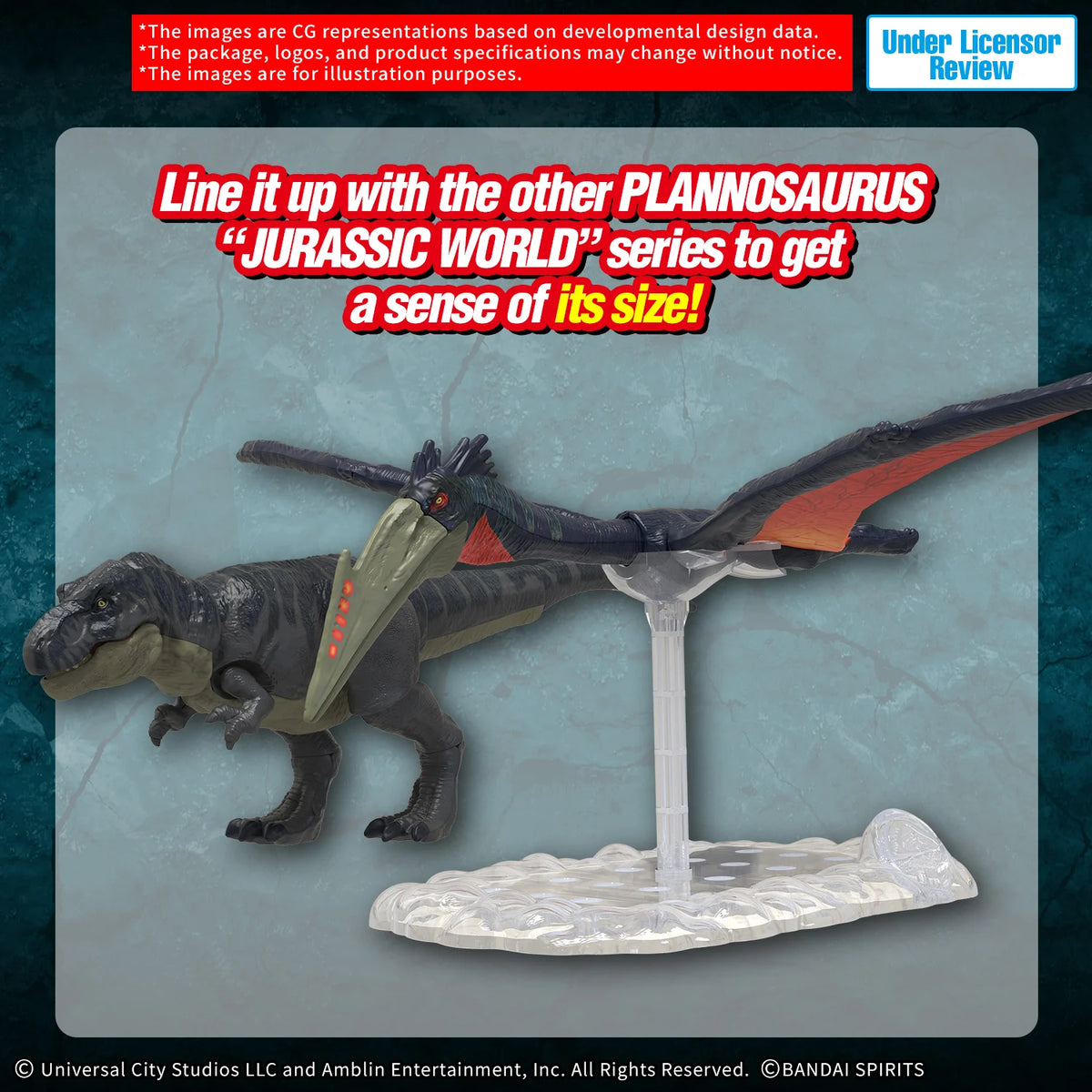 Jurassic World - Plannosaurus Model Kit Quetzalcoatlus