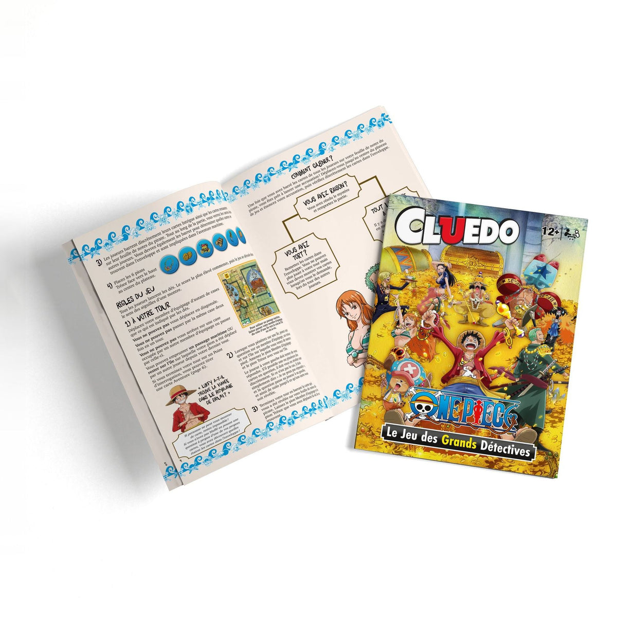 ONE PIECE - BOARD GAME - CLUEDO