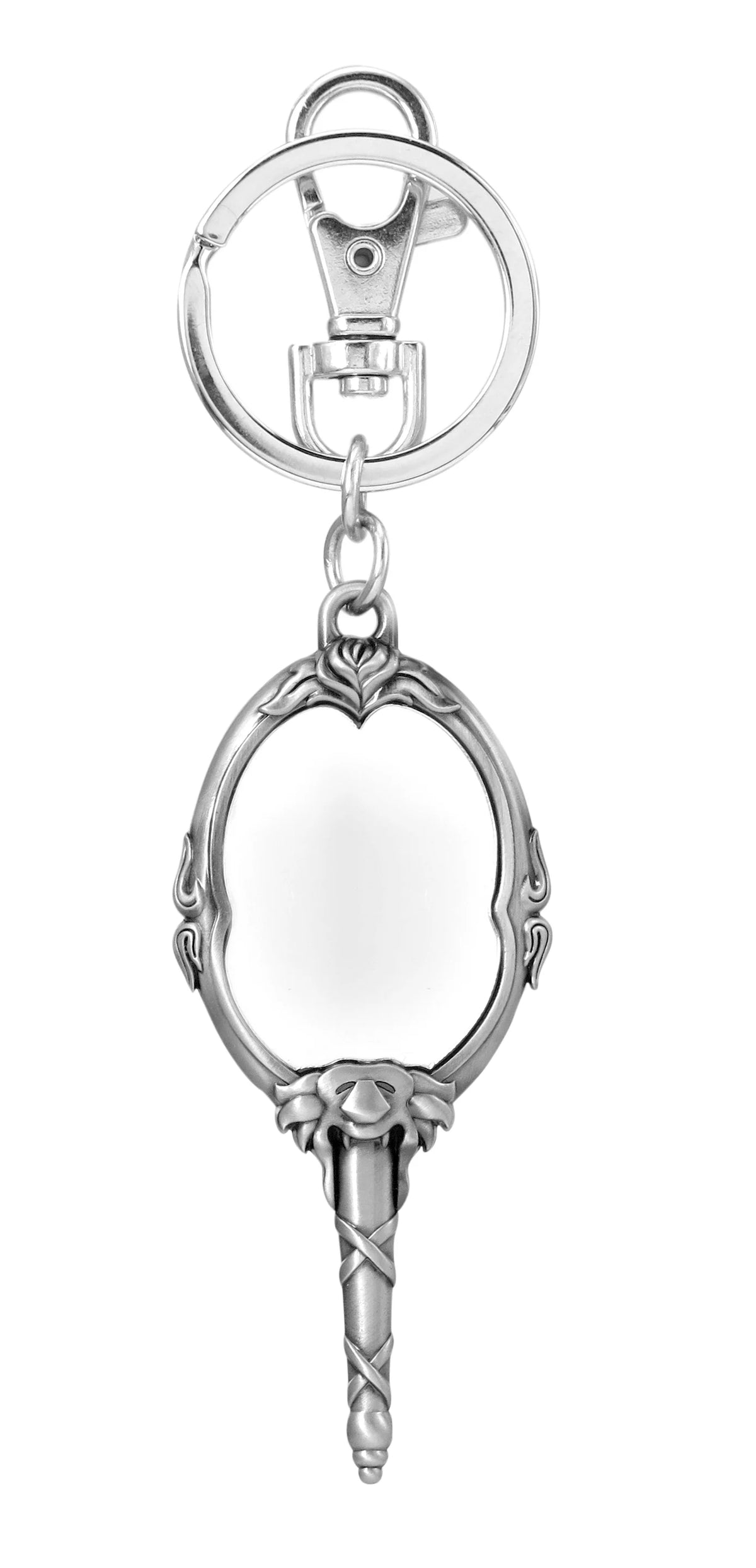 Disney - Porte-clés Miroir La Belle et la Bête en étain