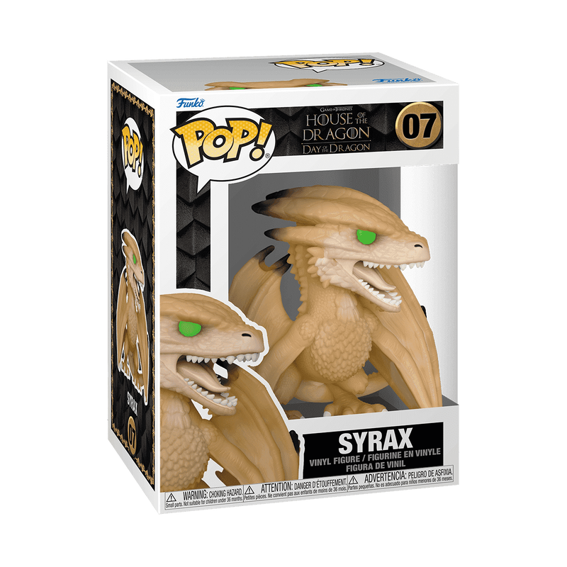 House of the Dragon - Figurine Pop! Syrax N°07 Boîte