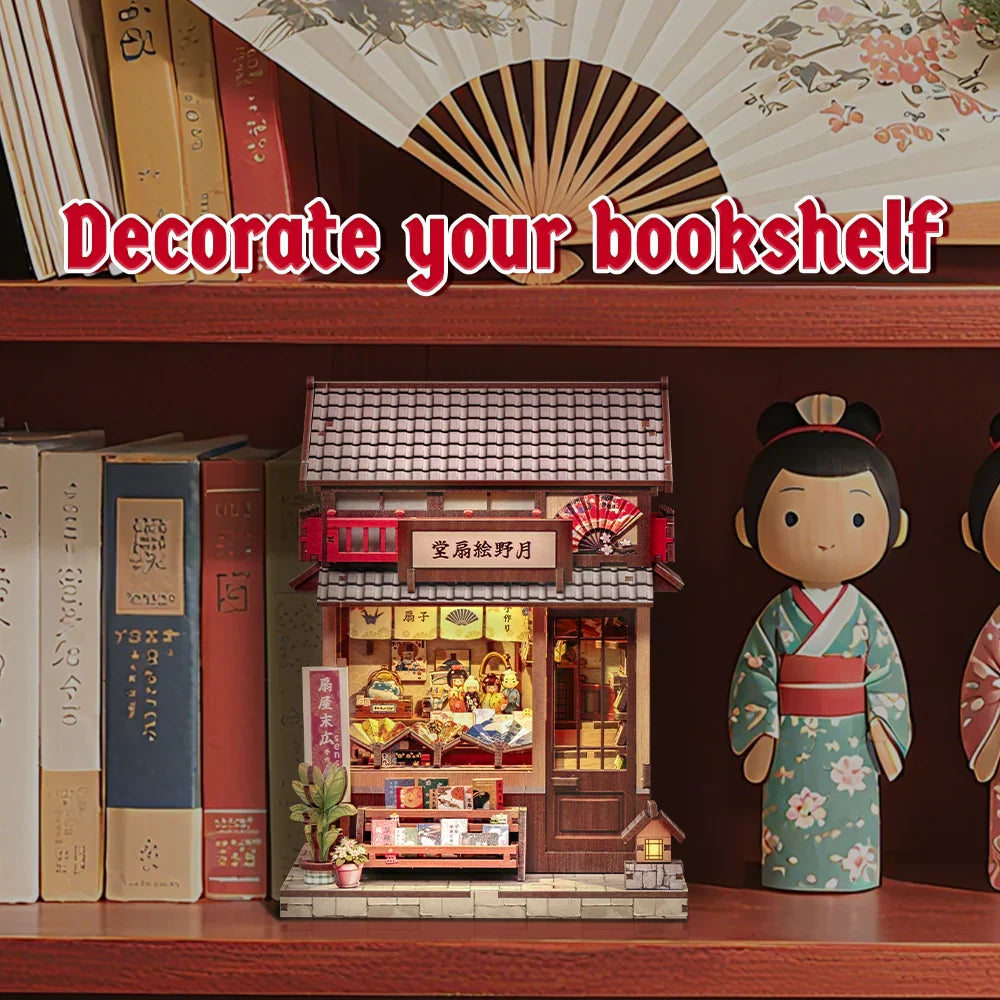 Maison Miniature Tsukino Eogi-Dou DIY - 224 pièces et éclairage LED