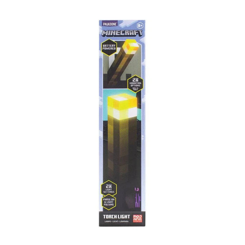 Lampe Minecraft Torche Boîte Emballage