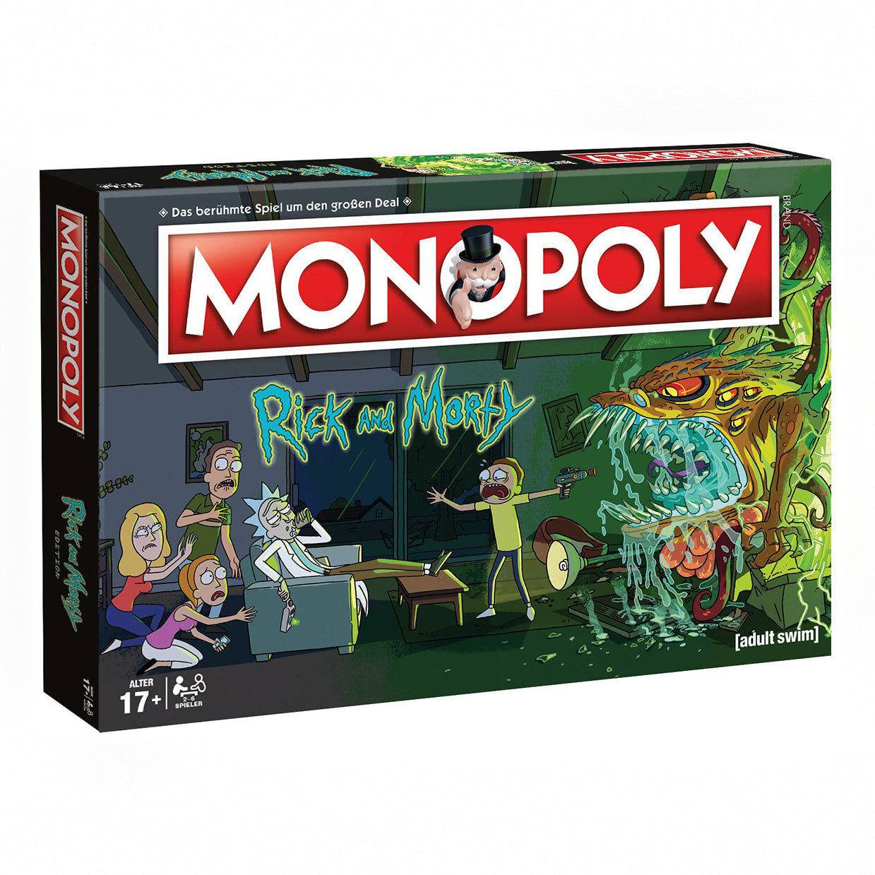 Monopoly Rick & Morty - Jeu de Société - Boîte