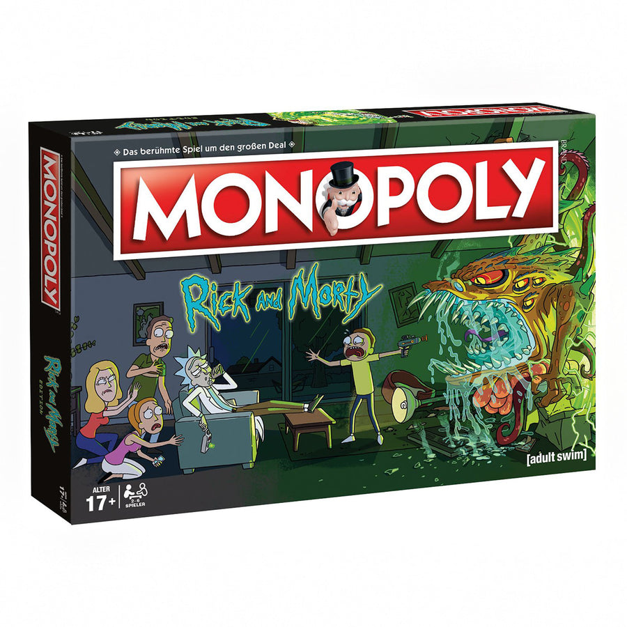 Monopoly Rick & Morty - Jeu de Société - Boîte