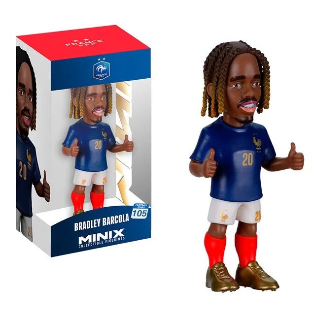 Équipe de France - Figurine Minix Bradley Barcola N°105