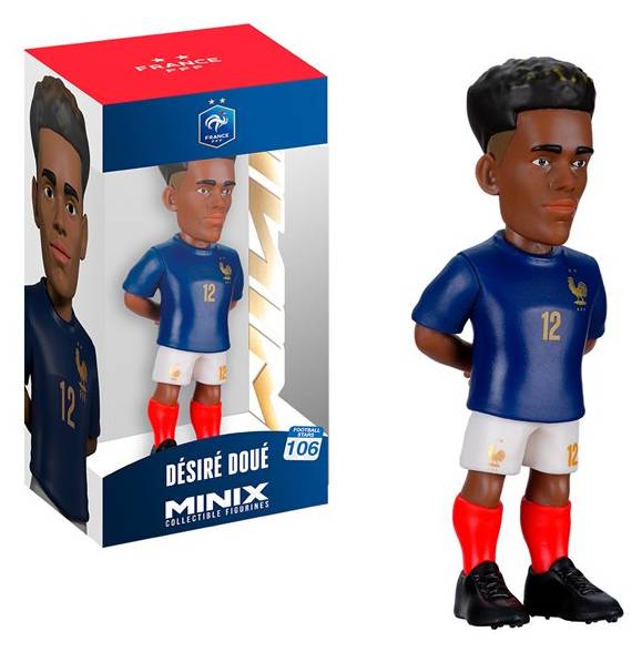 Équipe de France - Figurine Minix Désiré Doué N°106