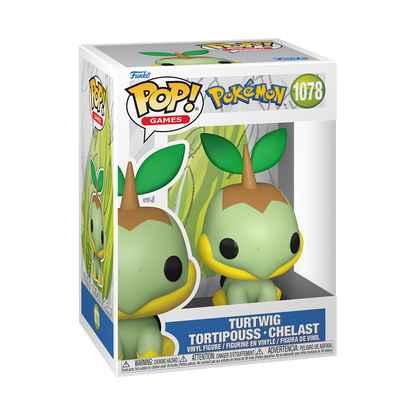 Pokémon - Figurine Pop! Tortipouss N°1078 Boîte