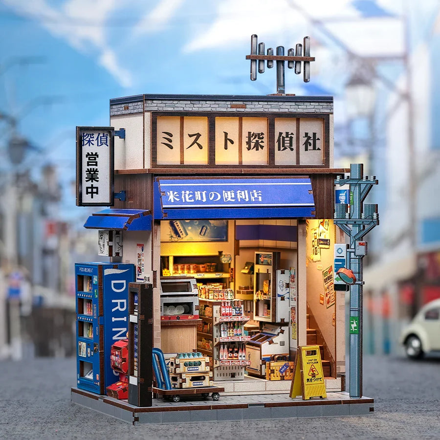 Maison Miniature Beika-Cho DIY - 288 pièces et éclairage LED