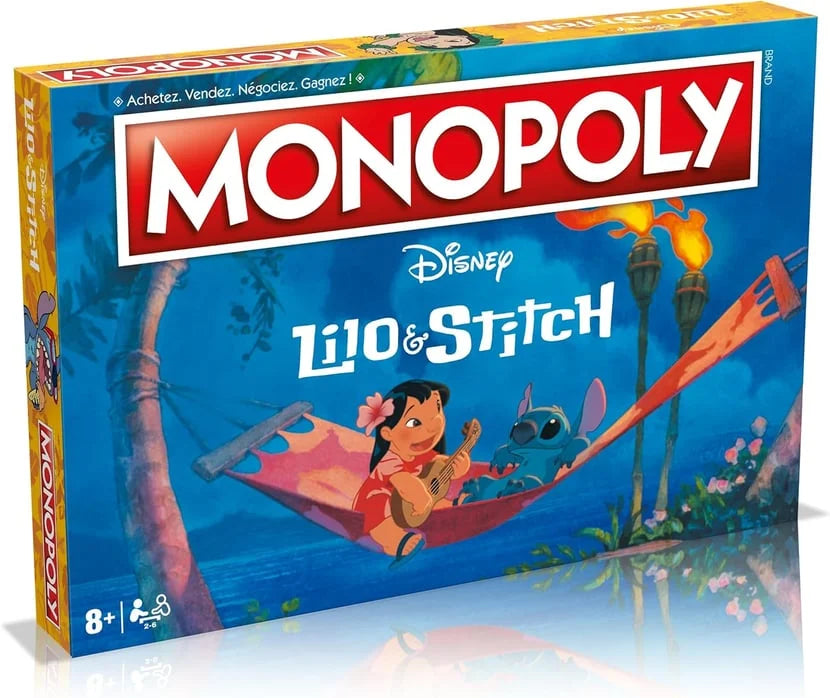 Disney - Jeu de Société - Monopoly Lilo & Stitch - Boîte