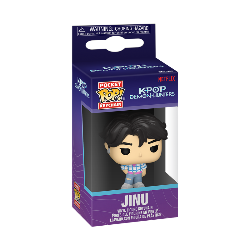 KPop Demon Hunters - Porte-clés Pocket Pop! Jinu