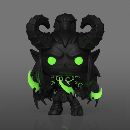 World Of Warcraft - Figurine Pop! Illidan (avec Chase) N°1101
