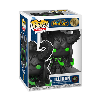 World Of Warcraft - Figurine Pop! Illidan (avec Chase) N°1101