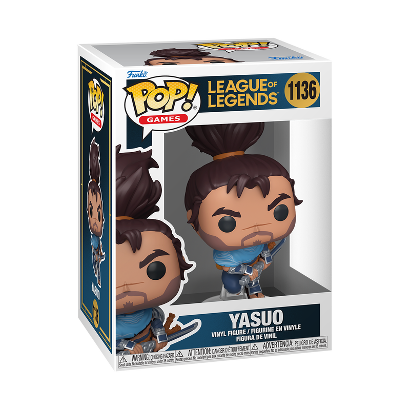 League of Legends - Figurine Pop! Yasuo N°1136