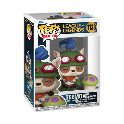 League of Legends - Figurine Pop! Teemo avec Champignon N°1138